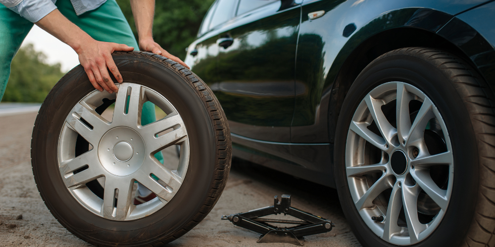 Precautions To Take When Driving A Rental Car-Spare tire